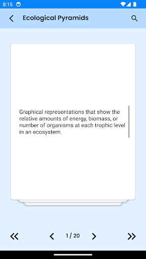 CBSE Biology Class XII Cards Screen 2