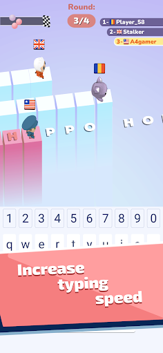 A4 Typer - Play and increase y - Screenshot 1