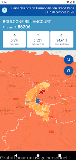 Immobilier Notaires Screen 3