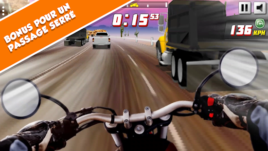 Highway Rider Extreme - Jeu de course de moto 3D screenshots apk mod 4