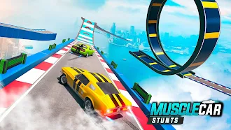 Game screenshot Muscle Car Stunts - Ramp Car hack