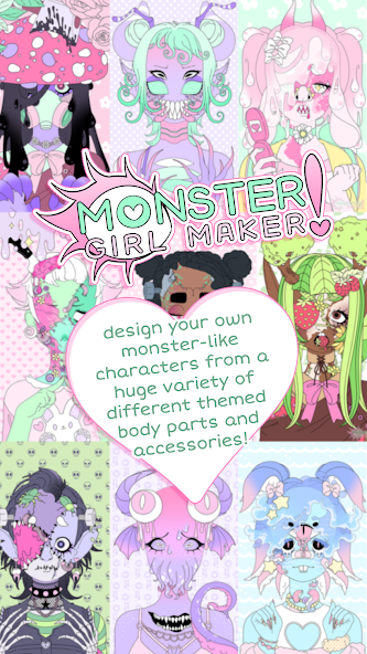Monster Girl Maker 4.1.4 APK + Mod (Free purchase) for Android