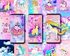 screenshot of Unicorn live wallpaper