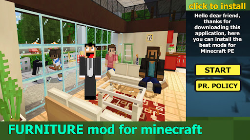 Furniture Mod For MCPE