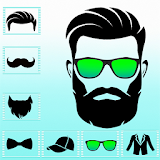 Men Beard Photo Editor Boy Hairstyle Salon icon