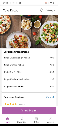 Cove Kebab Screen 2