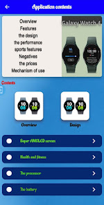 Galaxy Watch 4 guide use 1 APK + Mod (Unlimited money) إلى عن على ذكري المظهر