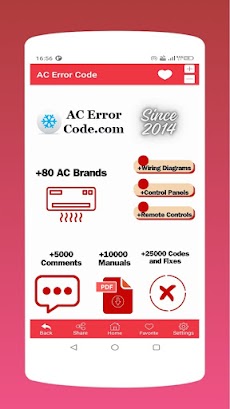 All AC Error Codes List: HVACのおすすめ画像1