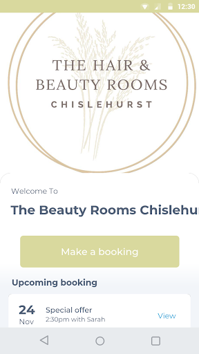 Android application The Beauty Rooms Chislehurst screenshort