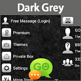 GO SMS Dark Grey icon