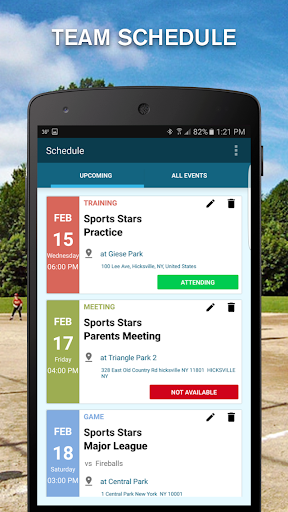 TeamTracky Screen 2