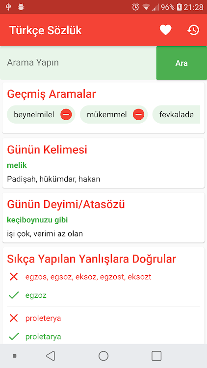 Türkçe Sözlük - 1.1.3 - (Android)