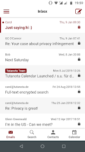 Tutanota - Encrypted Email & Calendar 3.89.14 APK screenshots 1