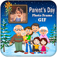 Parents Day GIF Photo Frame -