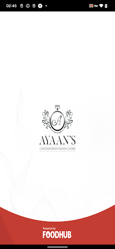 Android application Ayaans Indian Takeaway screenshort
