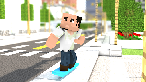 Skin Craft Theft Auto for GTA Minecraft PE