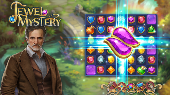 Jewel Mystery - Match-3-Story Screenshot
