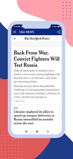 USA News - US News App Screen 2