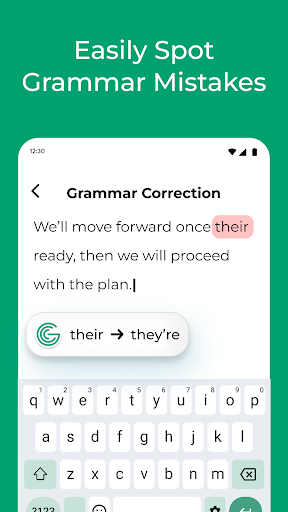 Screenshot of Grammar Check by AI Writing