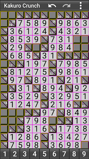 Android application Kakuro Crunch: Cross Sums screenshort