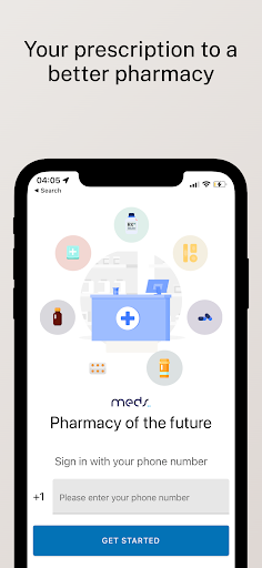 Android application MEDS Rx - Pharmacy delivered screenshort