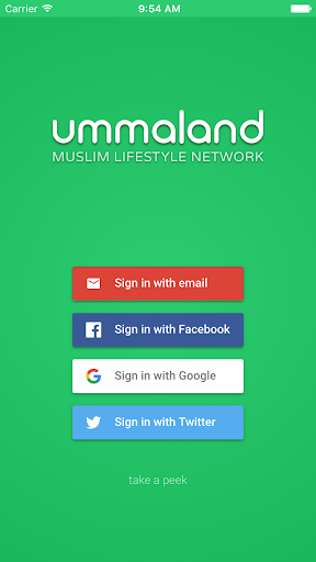 Android application Ummaland screenshort