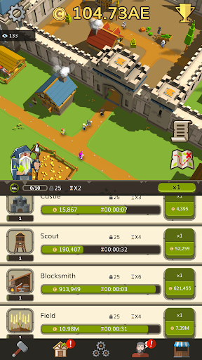 Medieval: Idle Tycoon Game - Simulation - games