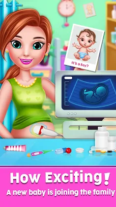 Pregnant Mommy and Baby Game - Screenshot 2