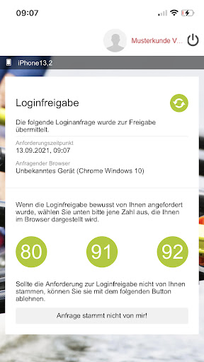 Die Plattform Digital-ID Screen 2