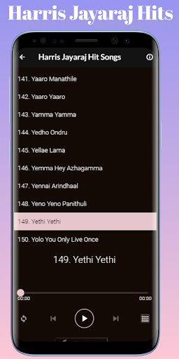 Harris Jayaraj Hit Songs Screen 2