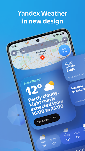 Yandex Weather & Rain Radar - Weather - apps