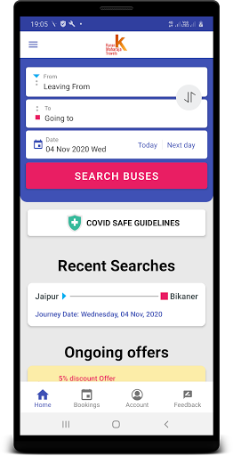 Karan Maharaja Travels Screen 2