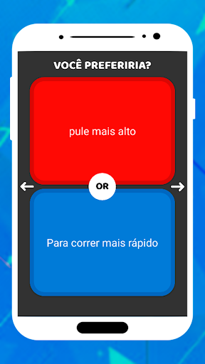 Visualização do aplicativo