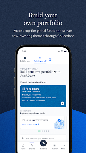 Screenshot of Endowus