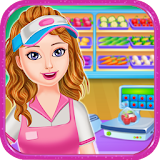 Shopping Supermarket Manager Game For Girls icon