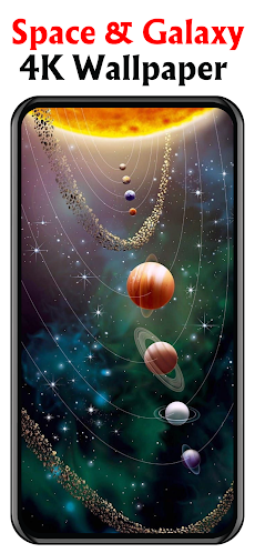 Space & Galaxy Wallpaper HD 4Kのおすすめ画像4