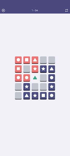 Android application ShapeGrid Demo screenshort