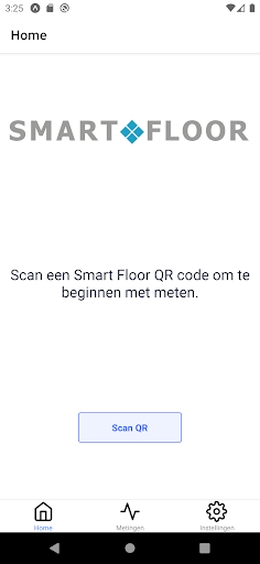 Android application Smart Floor Vitaliteit screenshort