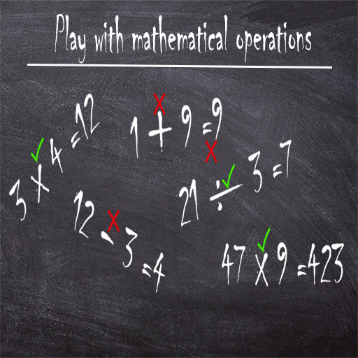 Mathematical operations game.
