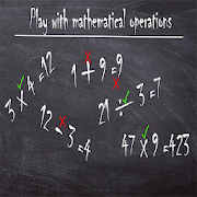 Mathematical operations game.