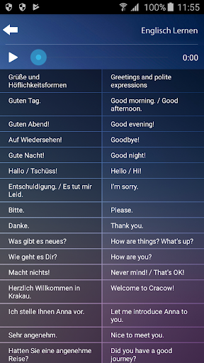 Deutsch-Englisch Sprachführer Screen 3