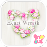 Flower Theme-Heart Wreath- icon