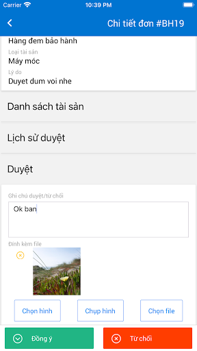 Android application Sedo - Asset Management screenshort