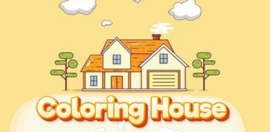 Village House Coloring