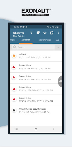 Exonaut® Observer 19 Screen 3