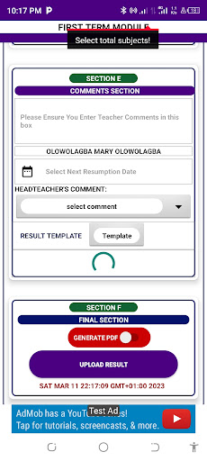 Al-bashir Gladtidings School Screen 3