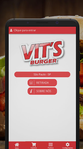 Android application Vits Burger screenshort
