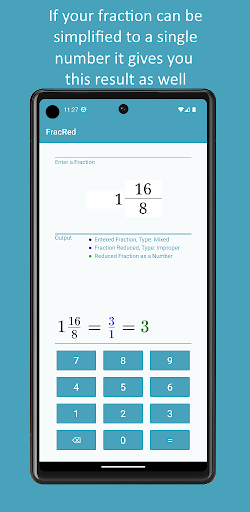 FracRed: Reduce Fractions Screen 3