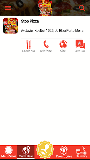Android application Stop Pizza screenshort