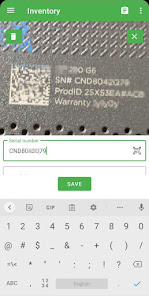 Screenshot 3 Serial Number Inventory Scan android